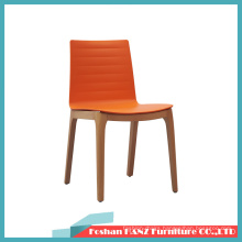 New Design Without Armrest Wooden Orange Tiffany Wedding Chair